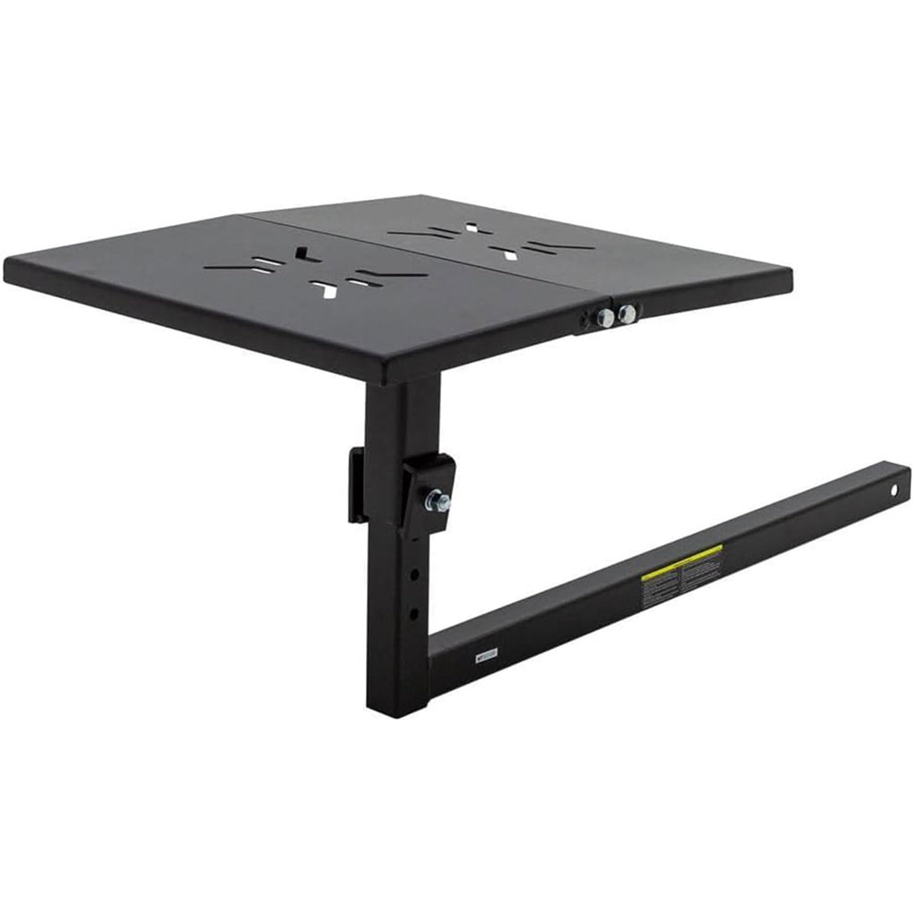 Folding Hitch-Mounted Steel Work Bench P670