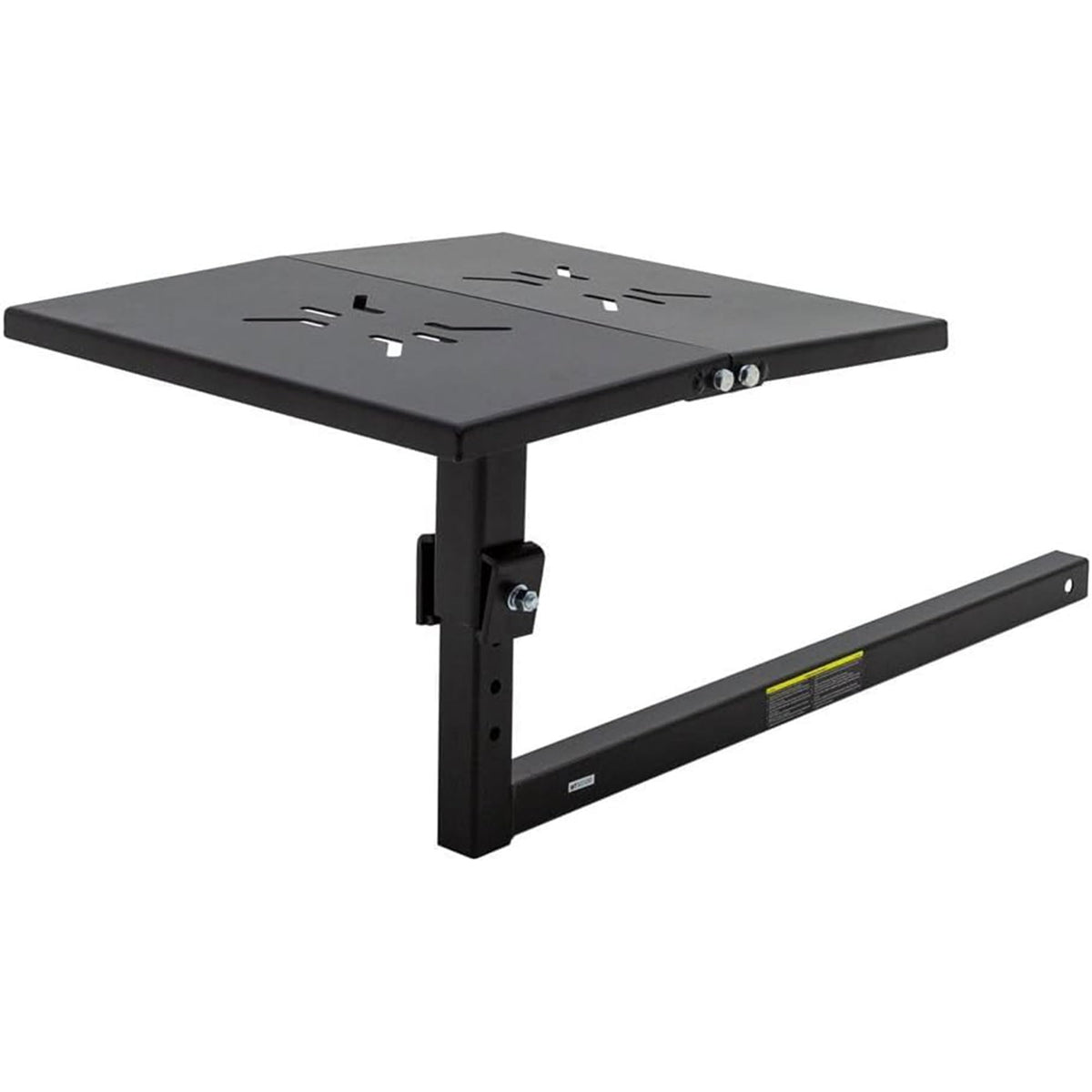 Folding Hitch-Mounted Steel Work Bench P670