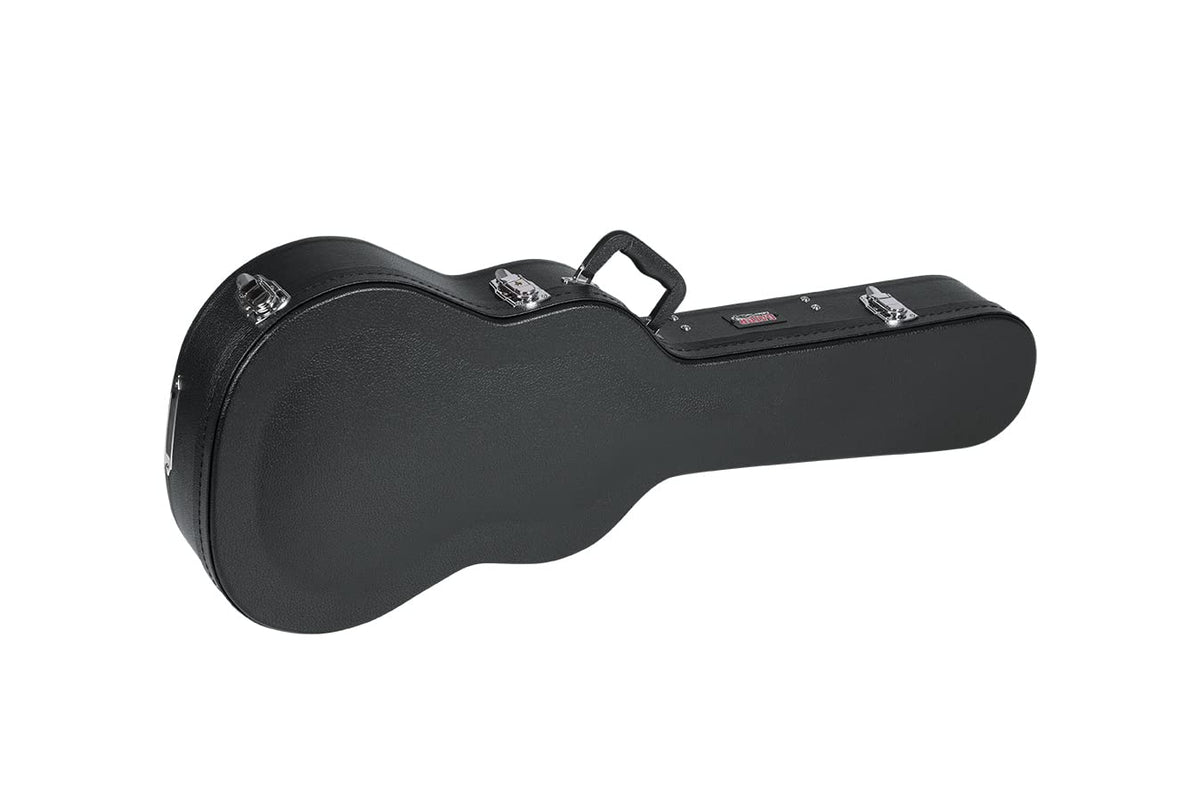 Hard-Shell Wood Case for Single-Cutaway Electric Guitars B615