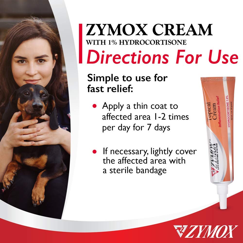 Veterinarian Strength Topical Cream with 1% Hydrocortisone 1oz I1926