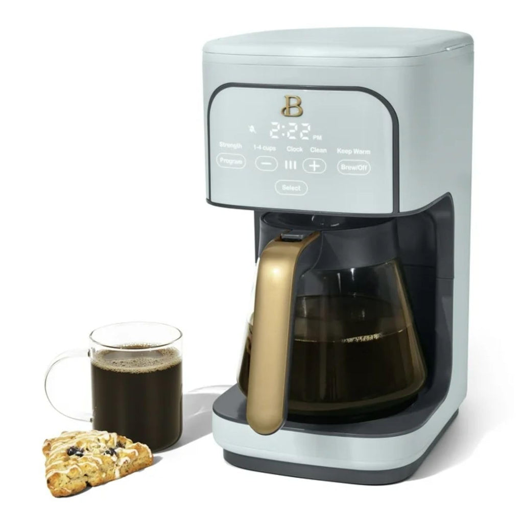 12-Cup Programmable Drip Coffee Maker with 24h Timer W1042