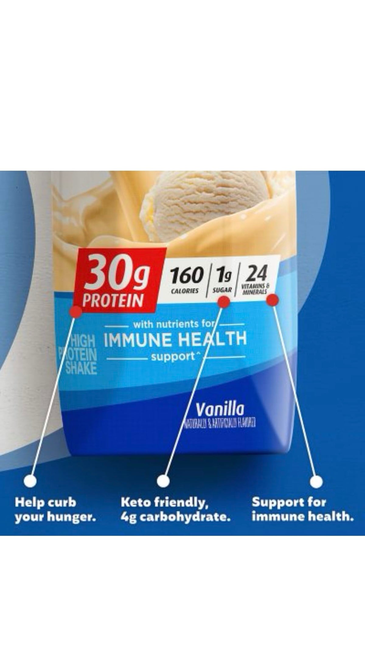 Vanilla Protein Shake 15 Count J583