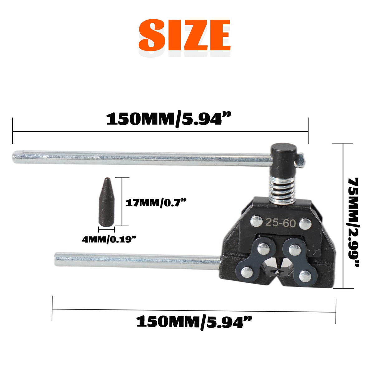 Roller Chain Breaker Cutter Tool P980