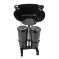 Portable Height-Adjustable Shampoo Basin with 2 Water Buckets H9345