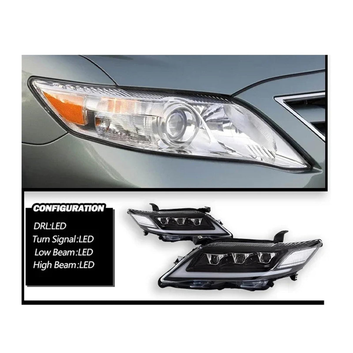 Toyota Camry LED Headlight E649926