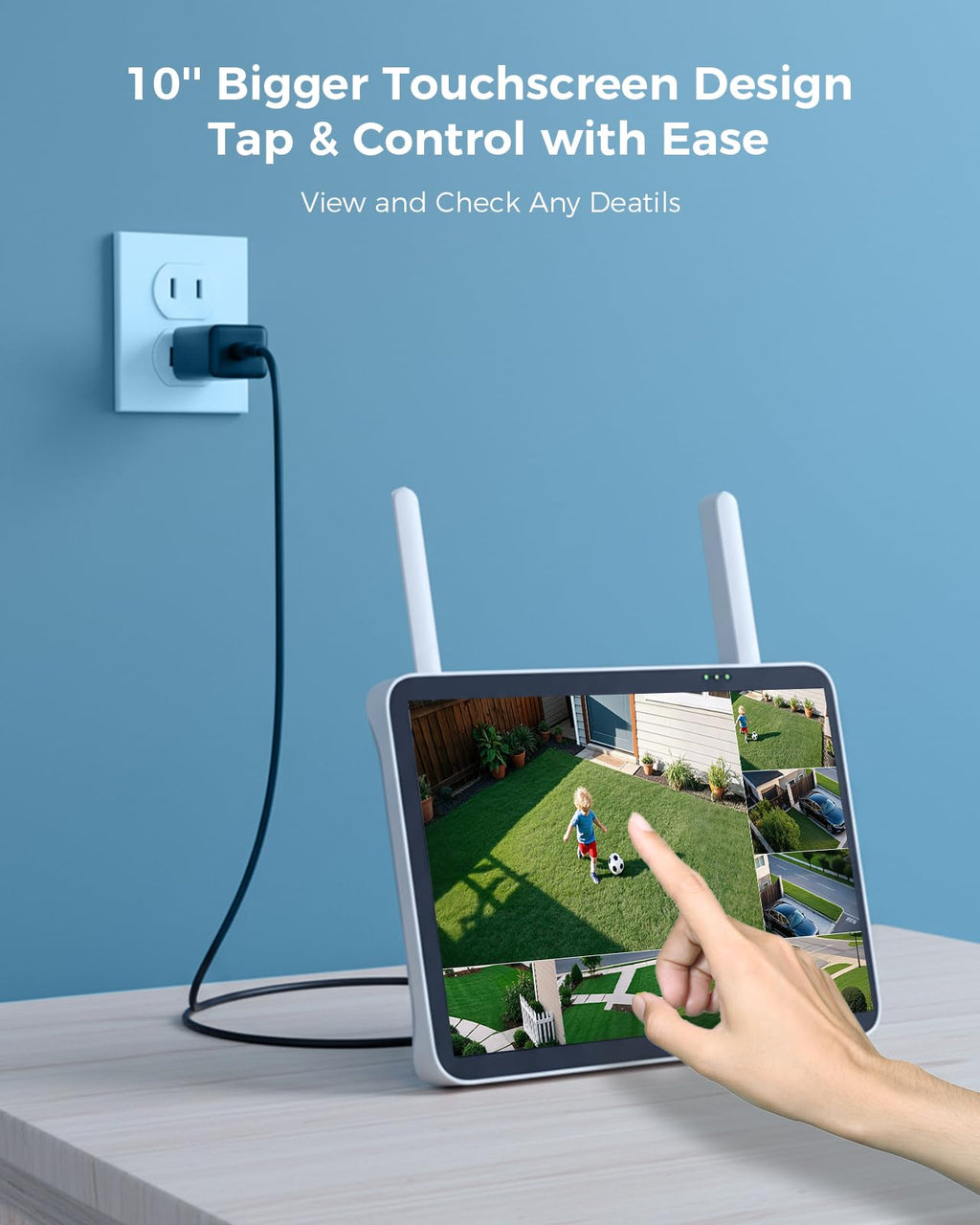 4MP Solar Wireless Outdoor Security Camera J635208