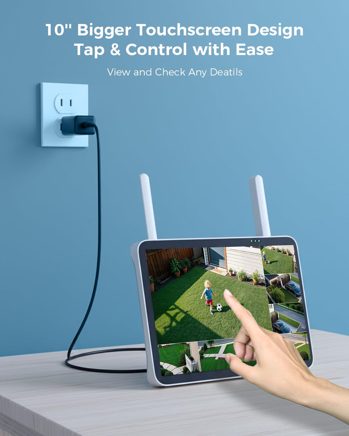 4MP Solar Wireless Outdoor Security Camera J635208