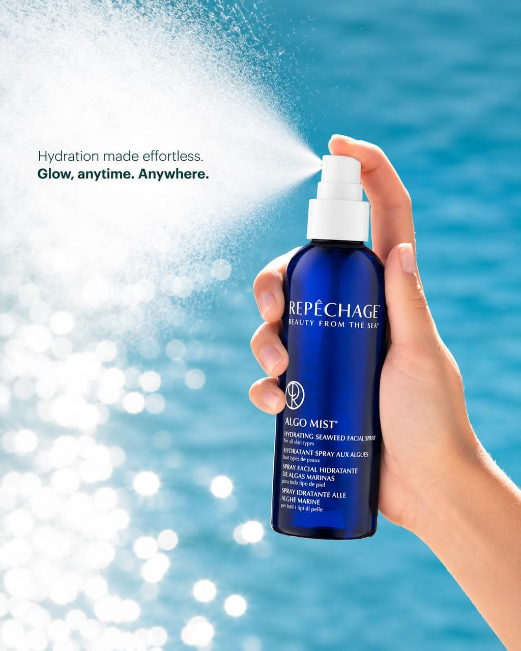 Hydrating Seaweed Facial Spray with Aloe and Vitamin C, 6 fl oz A47004