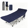 Folding Camping Cot Bed 32" Wide Oxford F764697