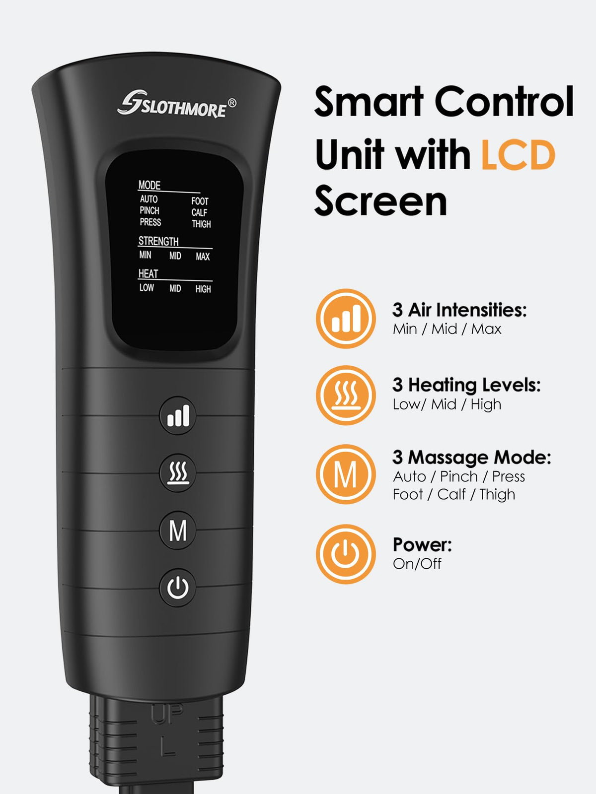 Air Compression Leg Massager with Heat E59831