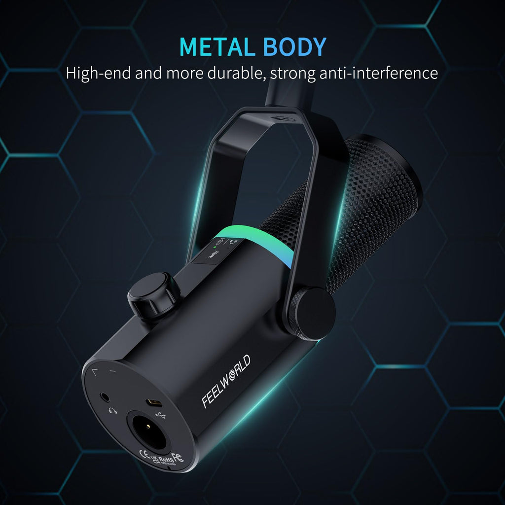 Black Metal Dynamic Microphone B621
