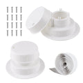 RV Plumbing Vent Covers with Screws, 2 Pack M83728