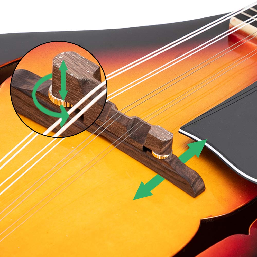 A Style Mandolin Musical Instrument with Guard Board R609520