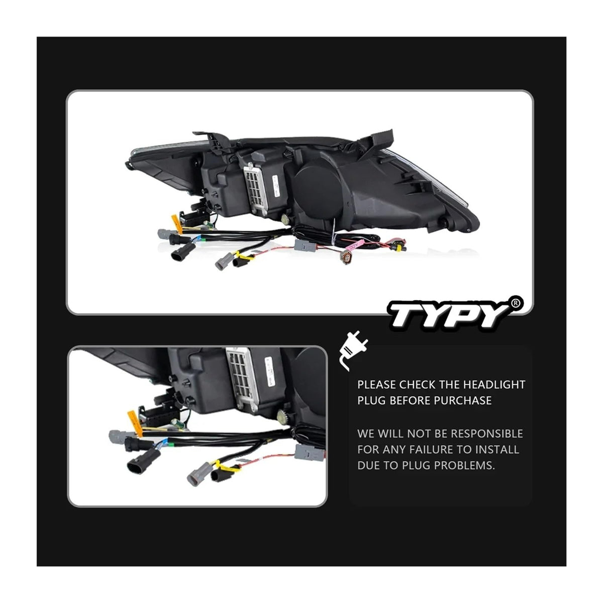 Toyota Camry LED Headlight E649926