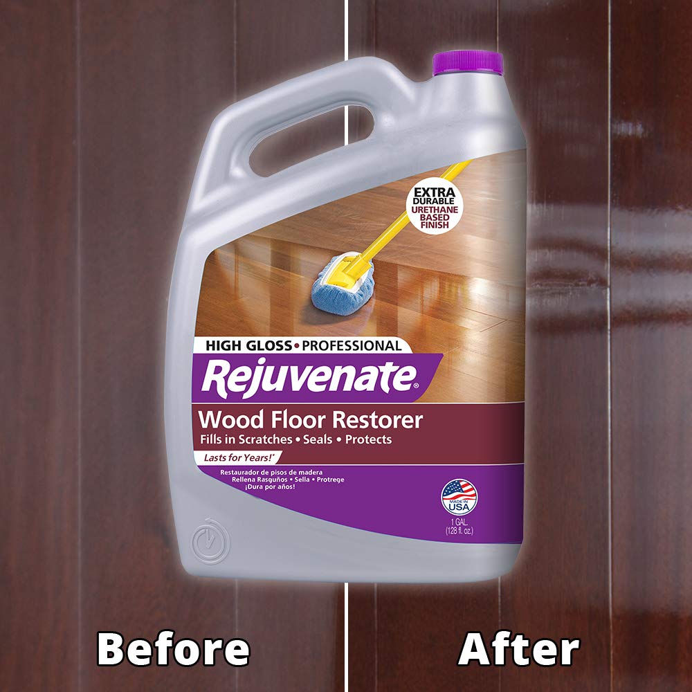 High Gloss Wood Floor Polish and Cleaner 128oz Z7070