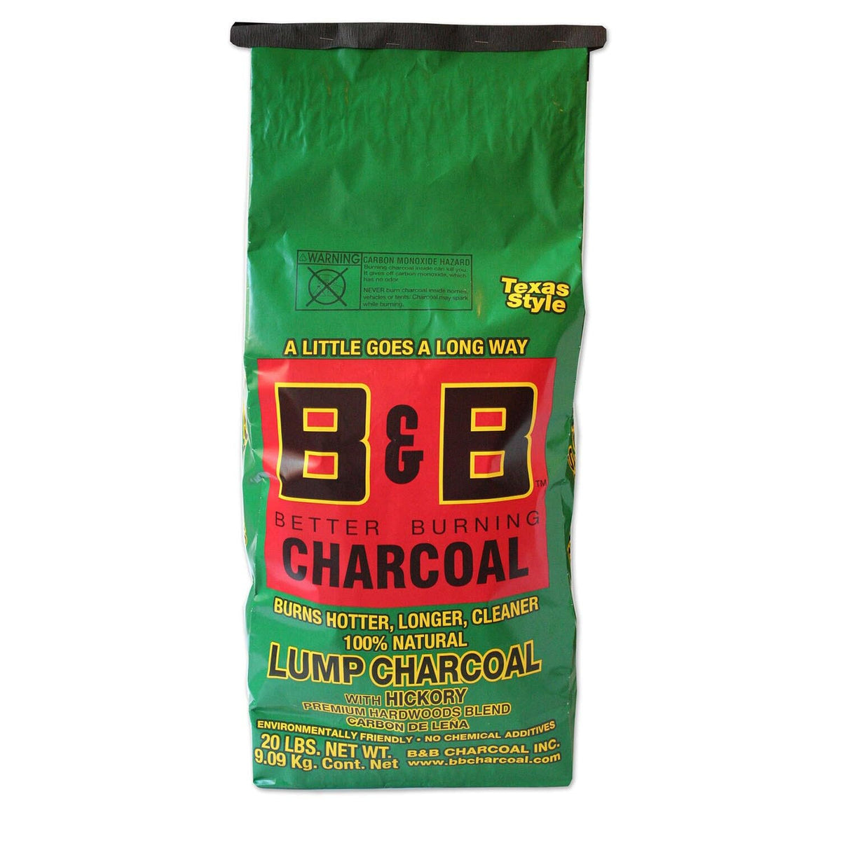 All Natural Hickory Hardwood Lump Charcoal 20 lb S57017