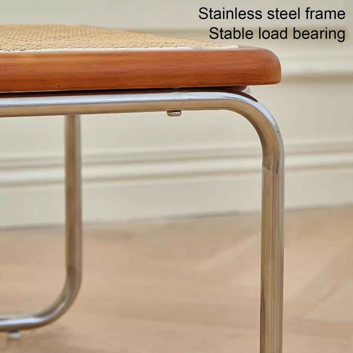 Mid Century Modern Coffee Table Set of 2 Square Metal Base C751205