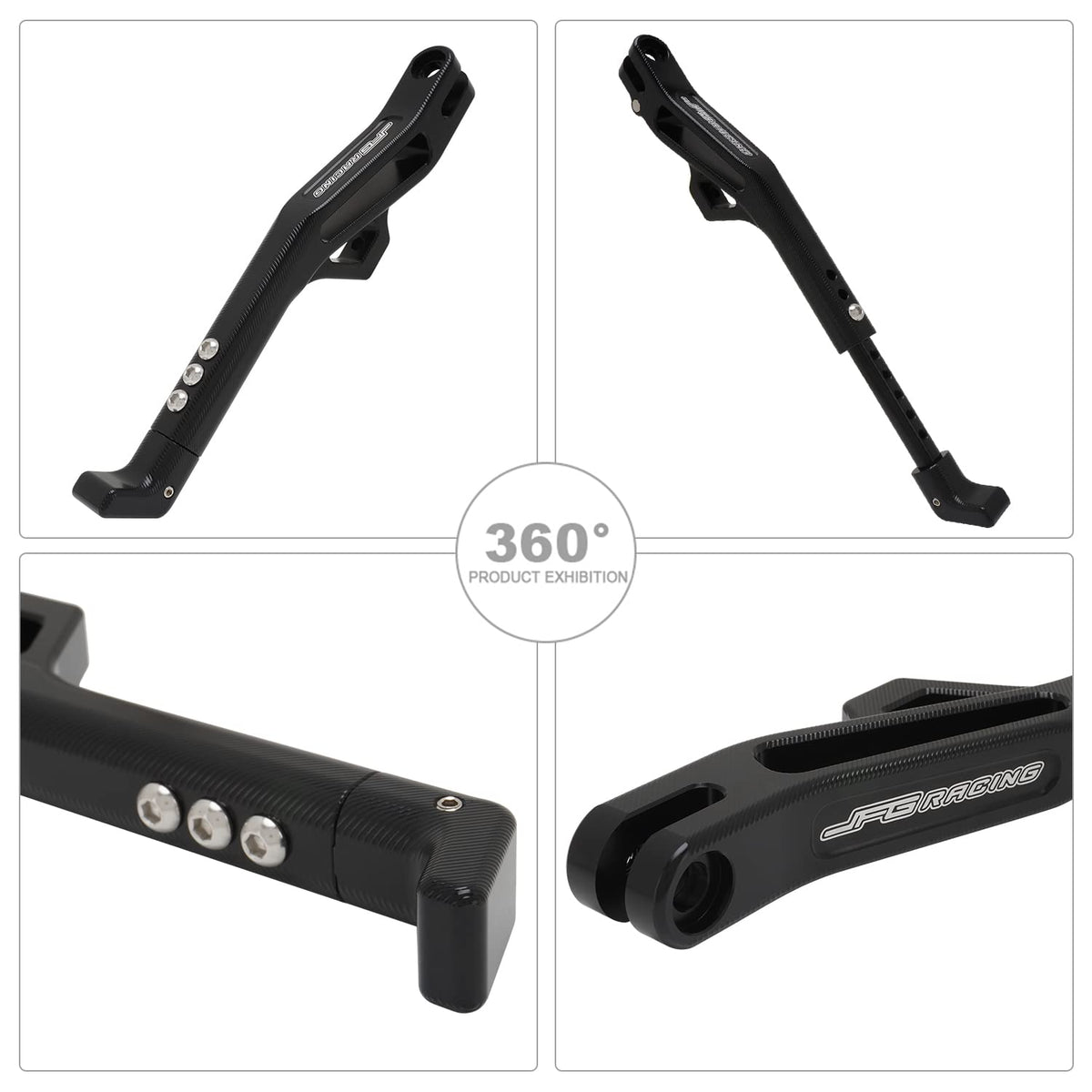 Adjustable Black Electric Dirt Bike Kickstand I375861