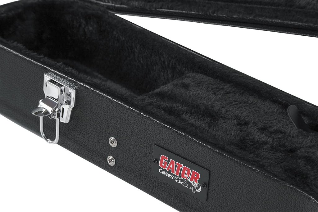 Hard-Shell Wood Case for Single-Cutaway Electric Guitars B615