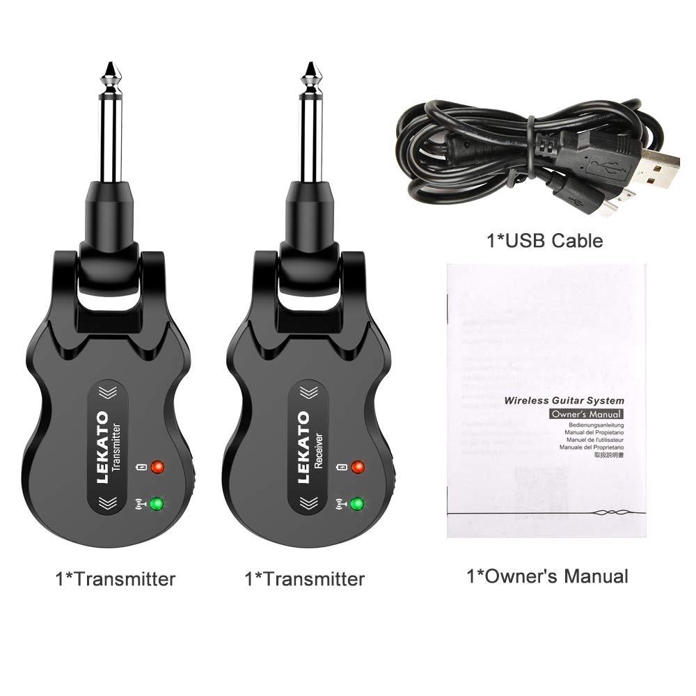 5.8GHz Wireless Guitar System Black T873
