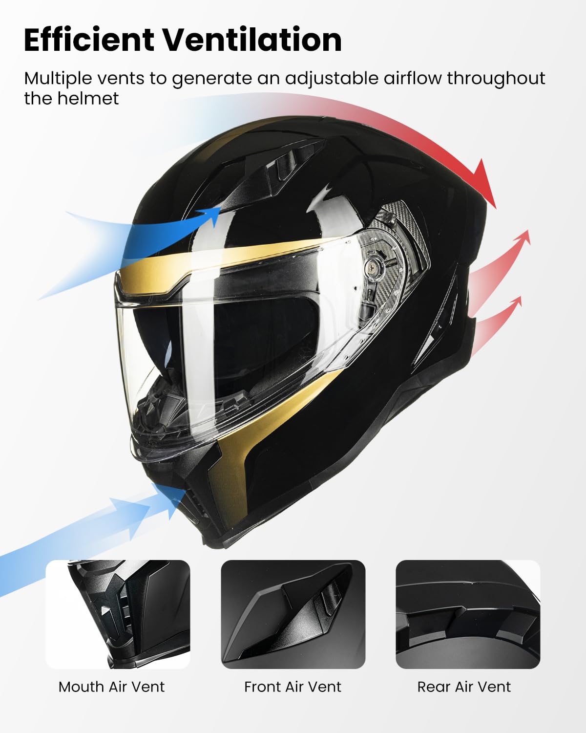 Full Face Motorcycle Helmet L994400