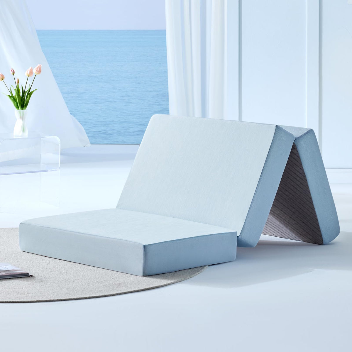 6 Inch Cooling Memory Foam Folding Mattress N255822