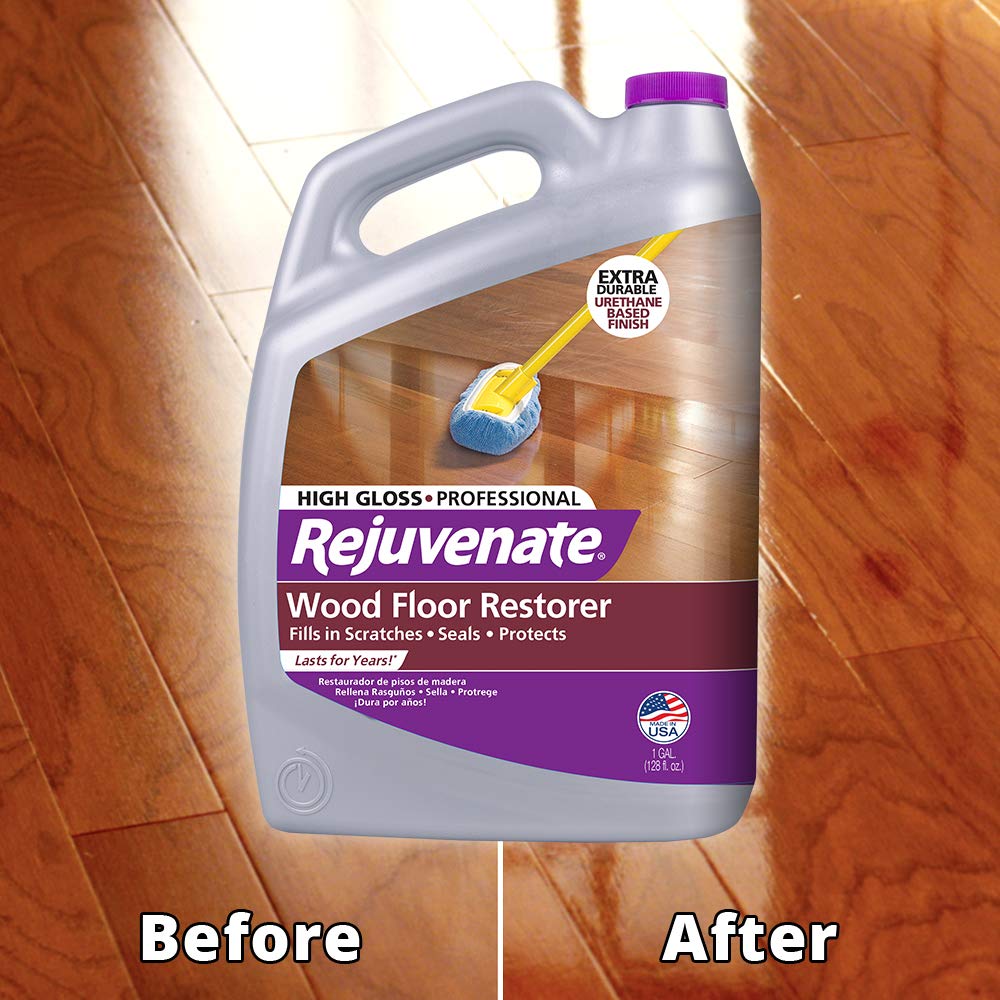 High Gloss Wood Floor Polish and Cleaner 128oz Z7070