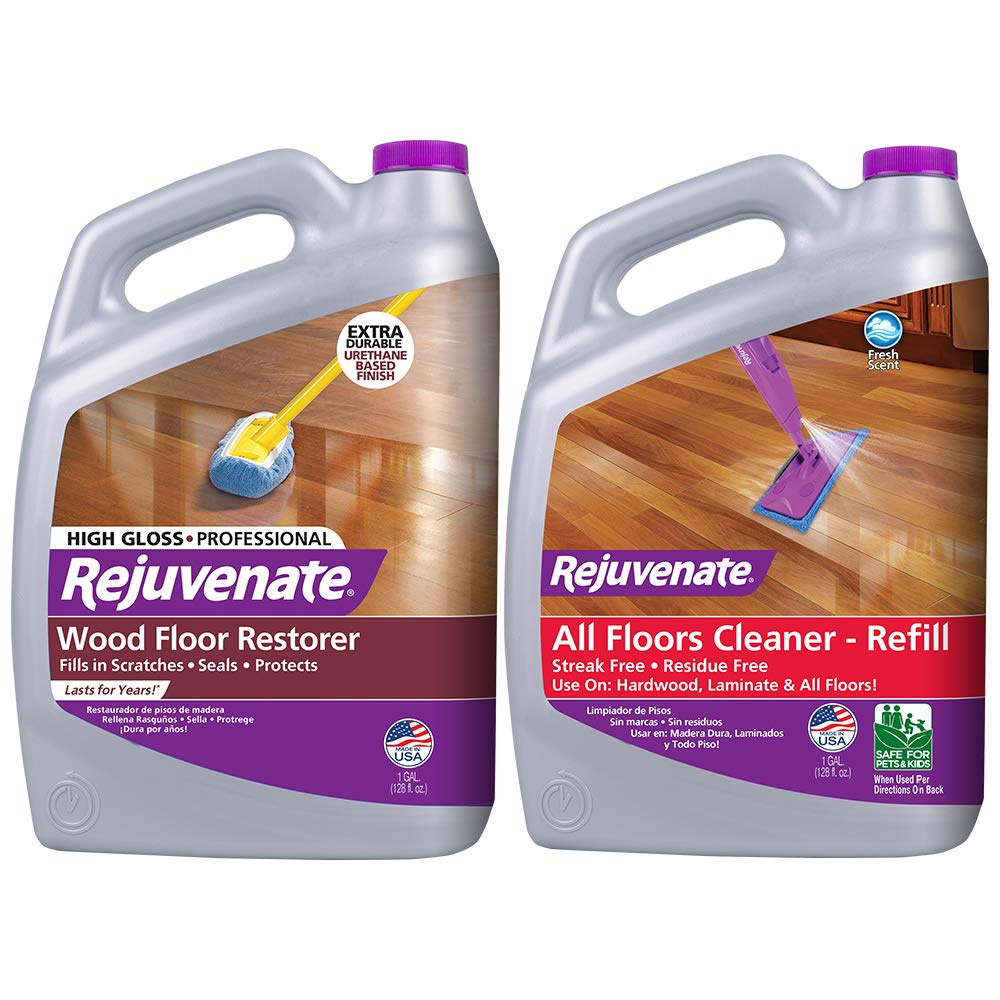 High Gloss Wood Floor Polish and Cleaner 128oz Z7070