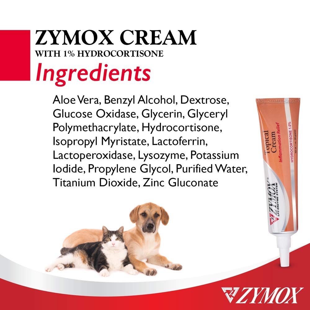 Veterinarian Strength Topical Cream with 1% Hydrocortisone 1oz I1926