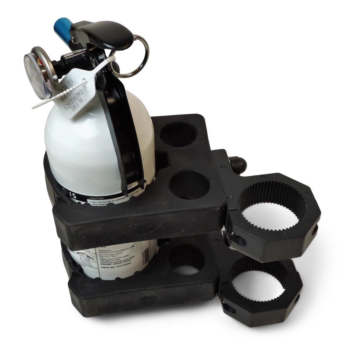 Fire Extinguisher Kit with 2.5lb Extinguisher & No-Tools Mount K436982