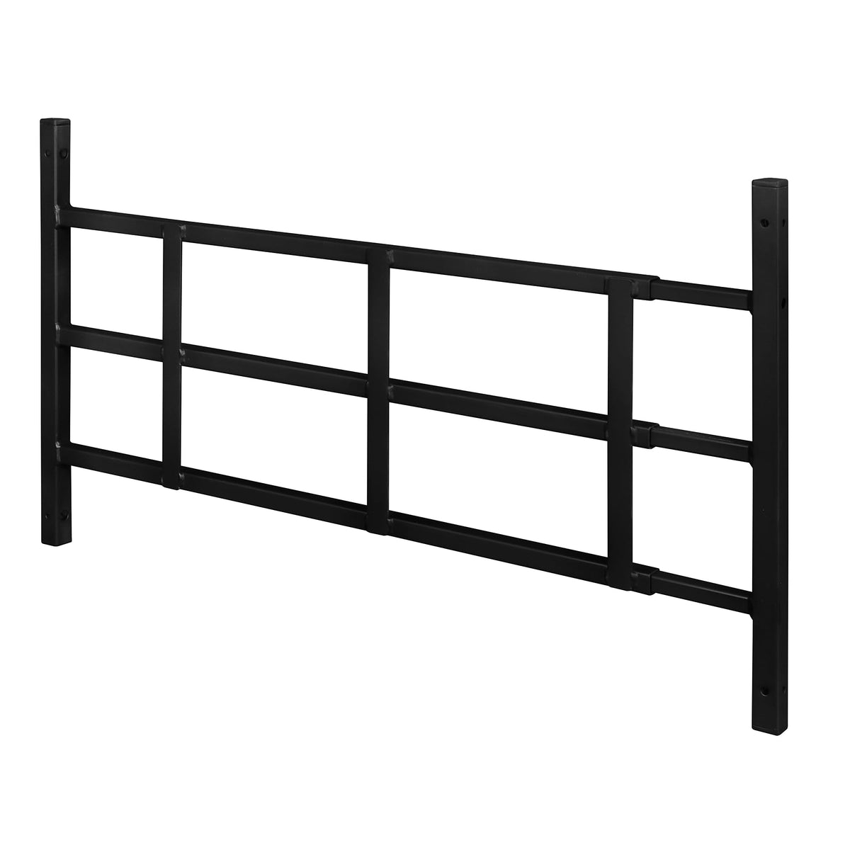 Black Carbon Steel 3-Bar Window Grill S1079