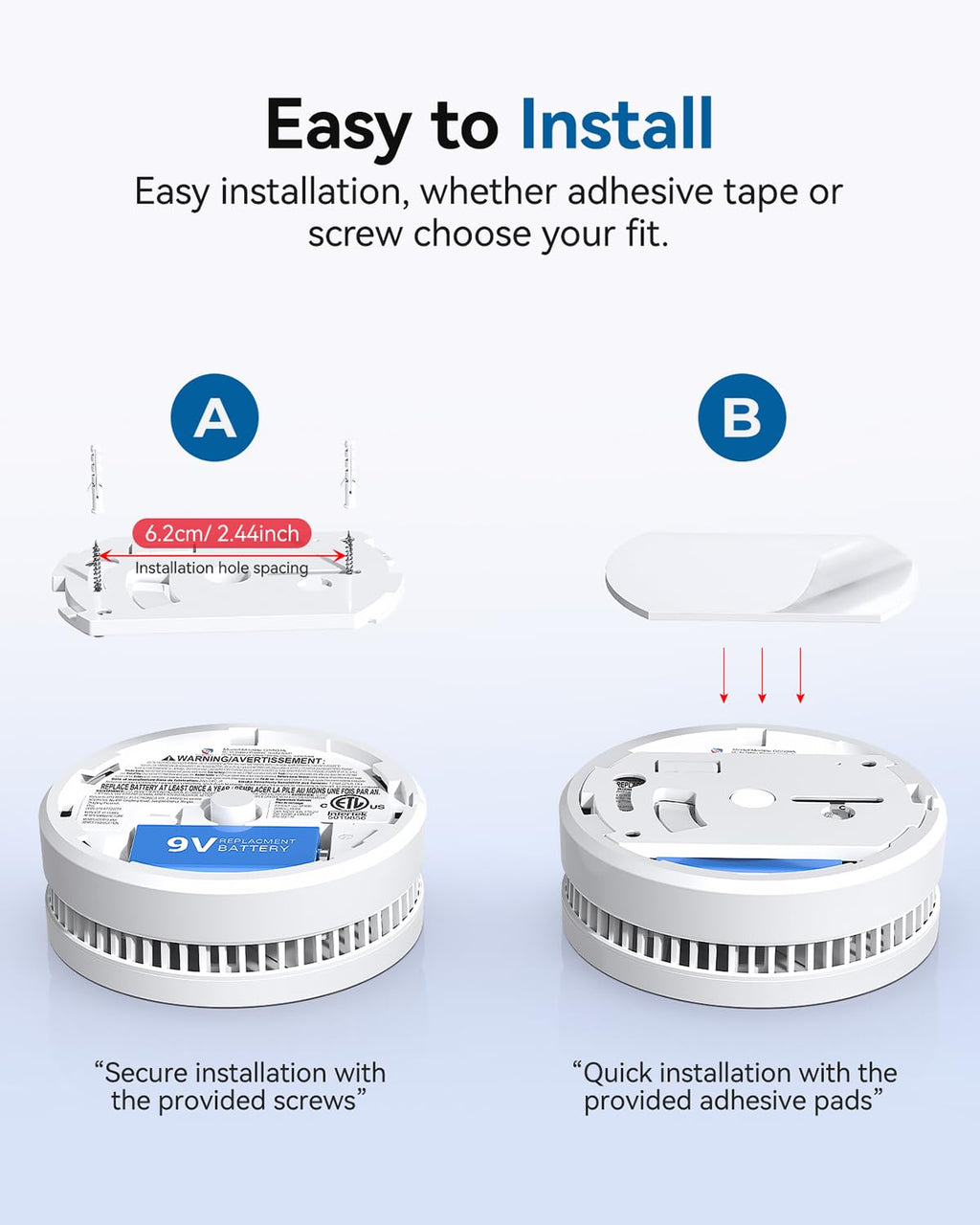 Smoke Detector Fire Alarm O710058