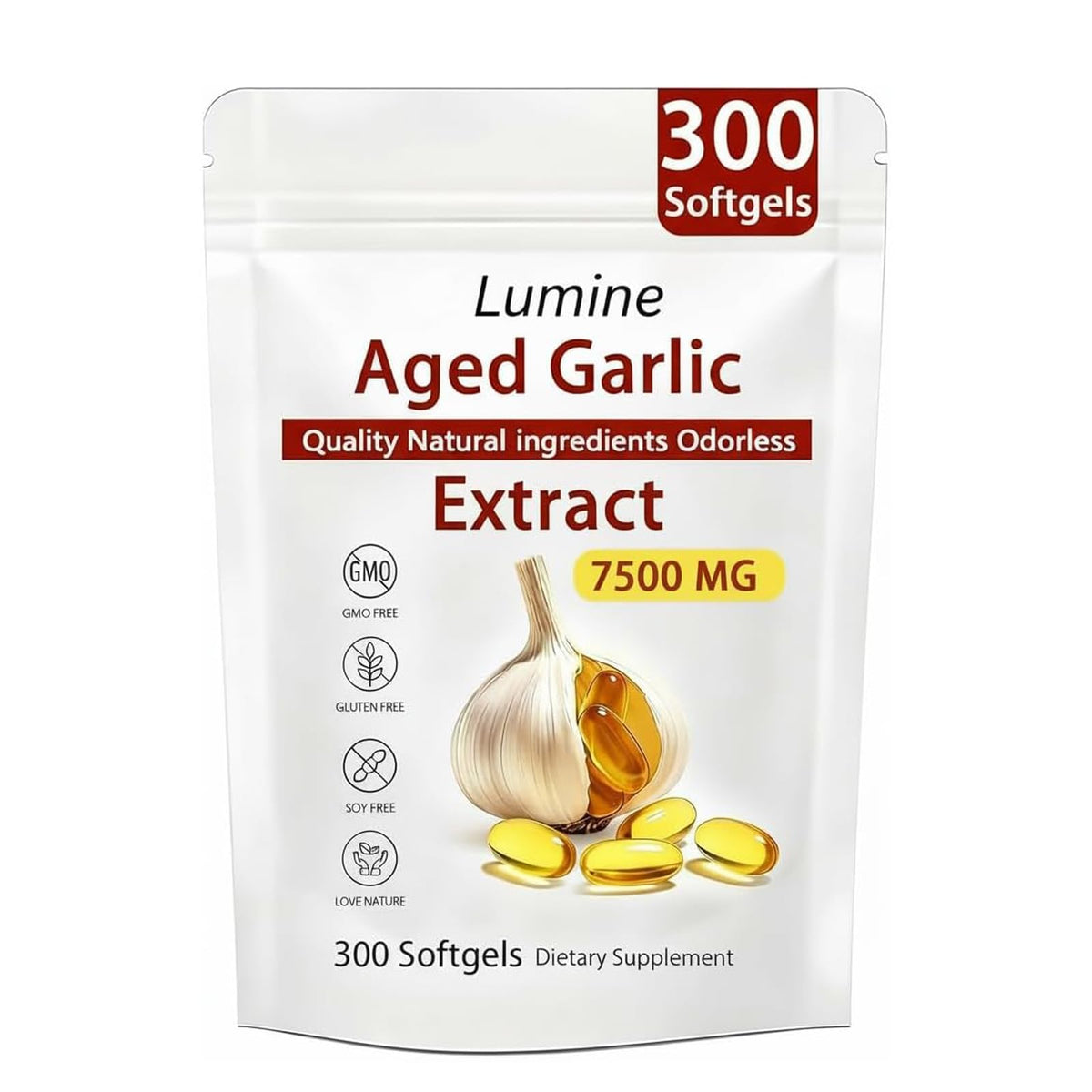 Aged Garlic Extract 300 Softgels A341