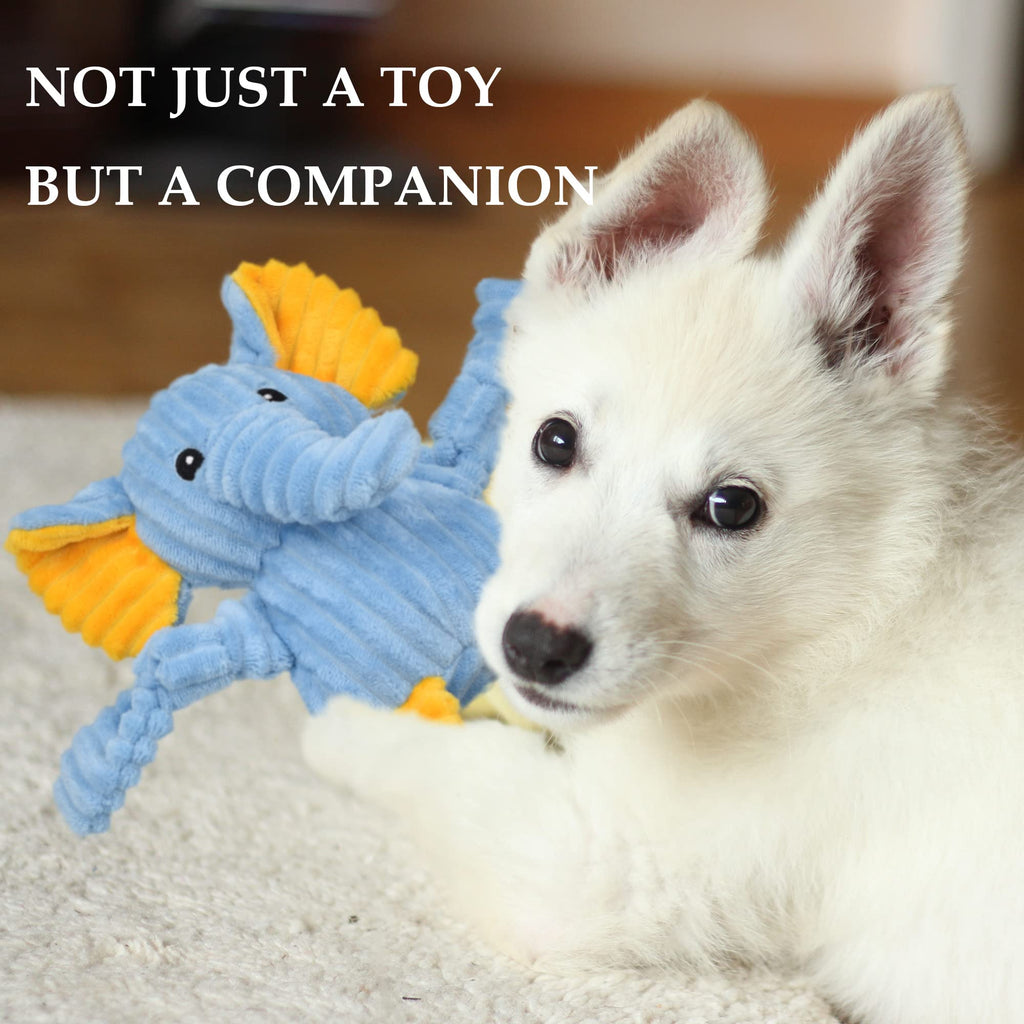 5 Pack Stuffed Squeaky Plush Dog Toys H50905