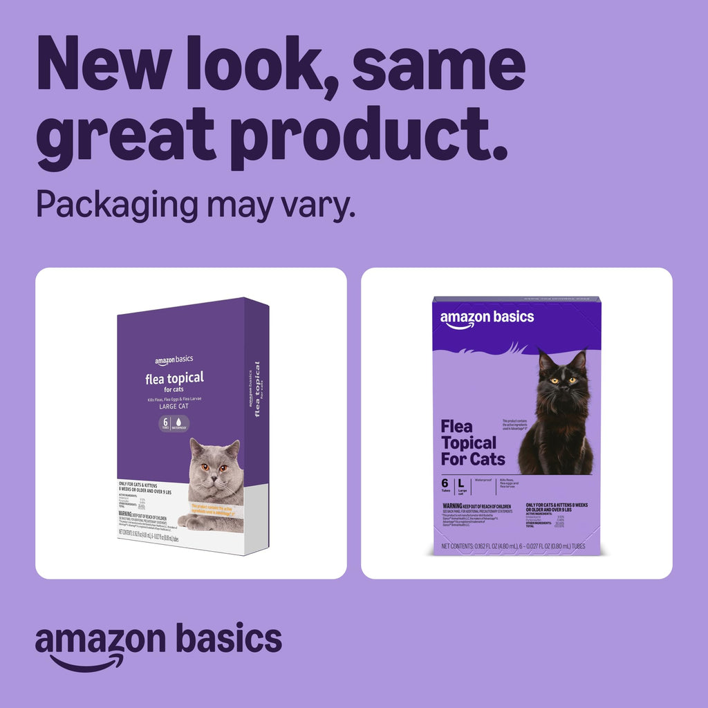 Topical Flea Treatment and Prevention for Large Cats, 6 Count R278793