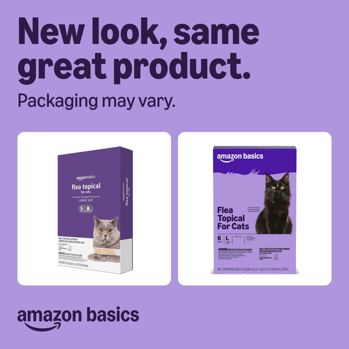 Topical Flea Treatment and Prevention for Large Cats, 6 Count R278793