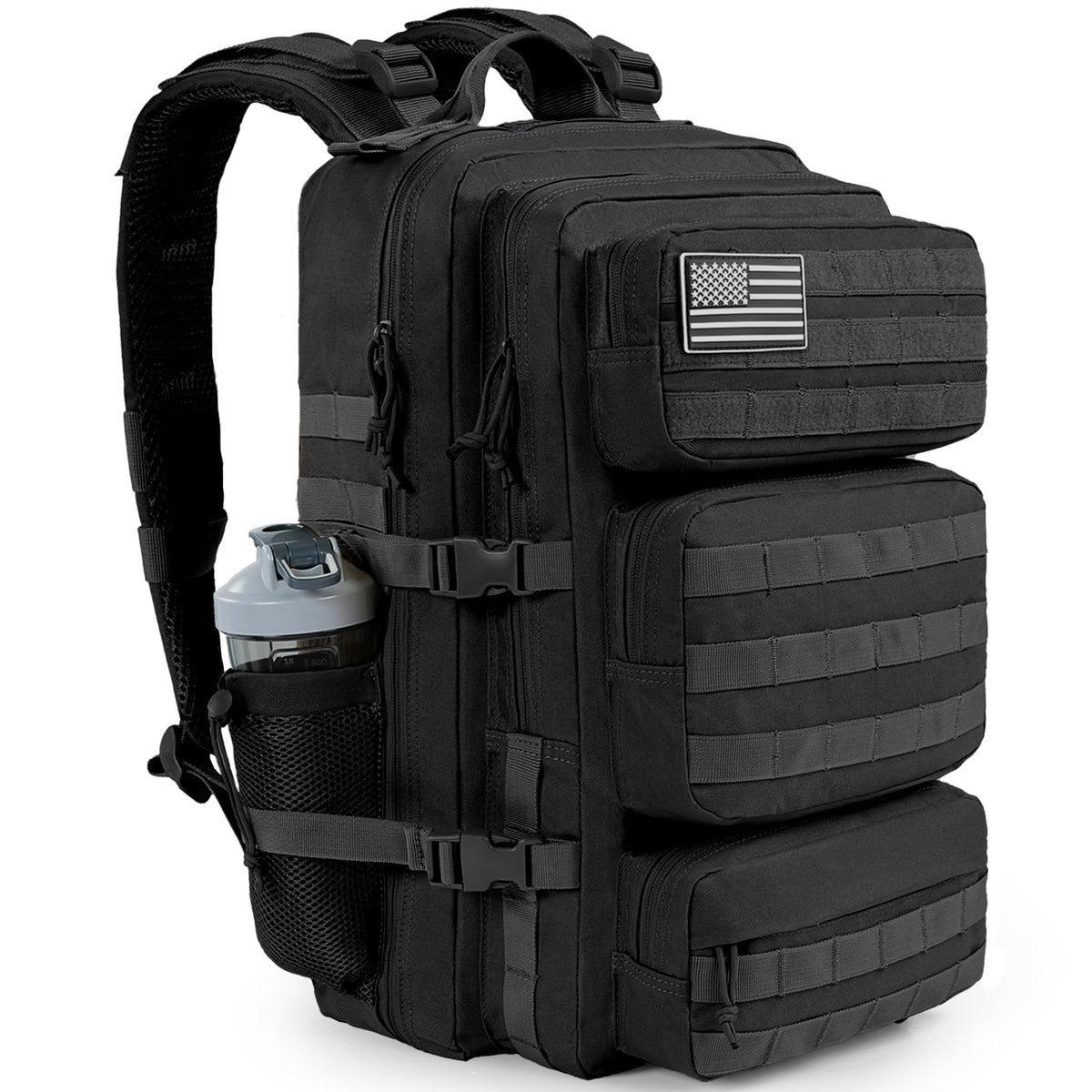 50L Military Tactical Backpack Black B25673