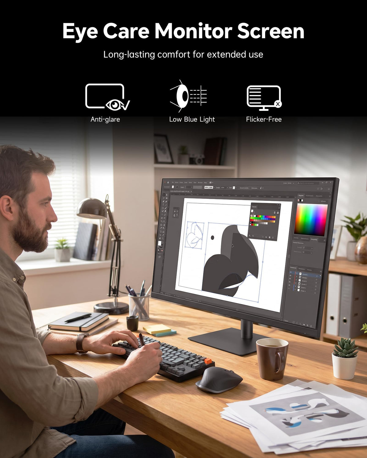 32 Inch 2K IPS 1440p Monitor with HDR10 N929