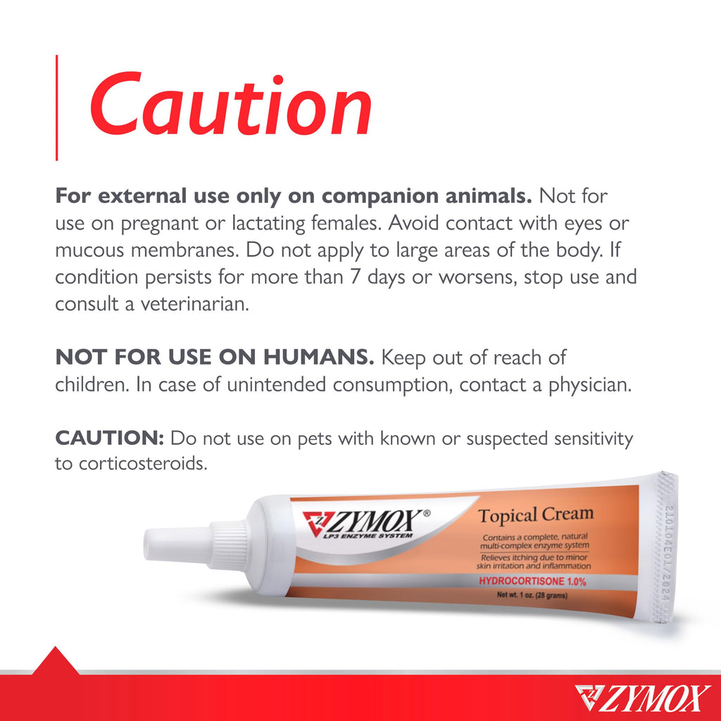 Veterinarian Strength Topical Cream with 1% Hydrocortisone 1oz I1926