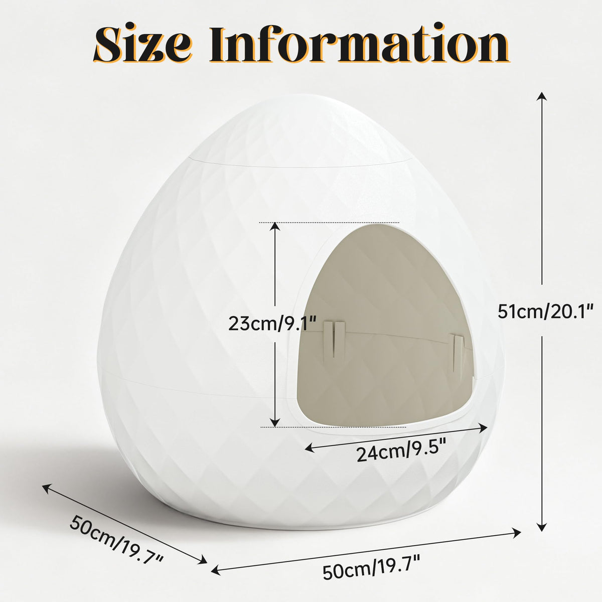 Enclosed Cat Litter Box with Lid R721