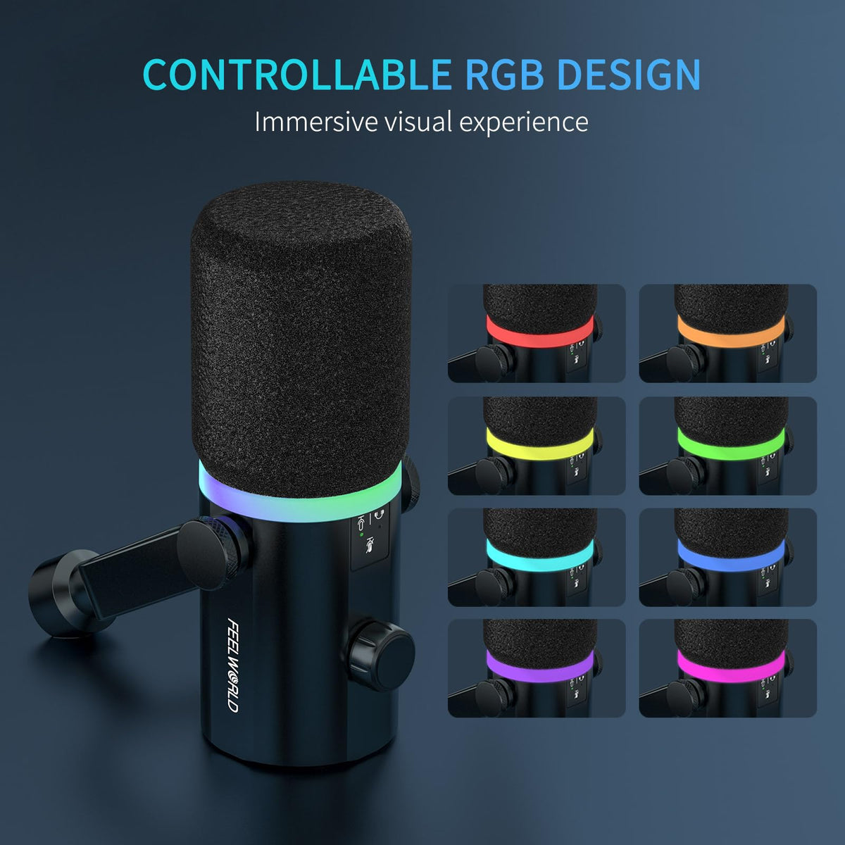 Black Metal Dynamic Microphone B621