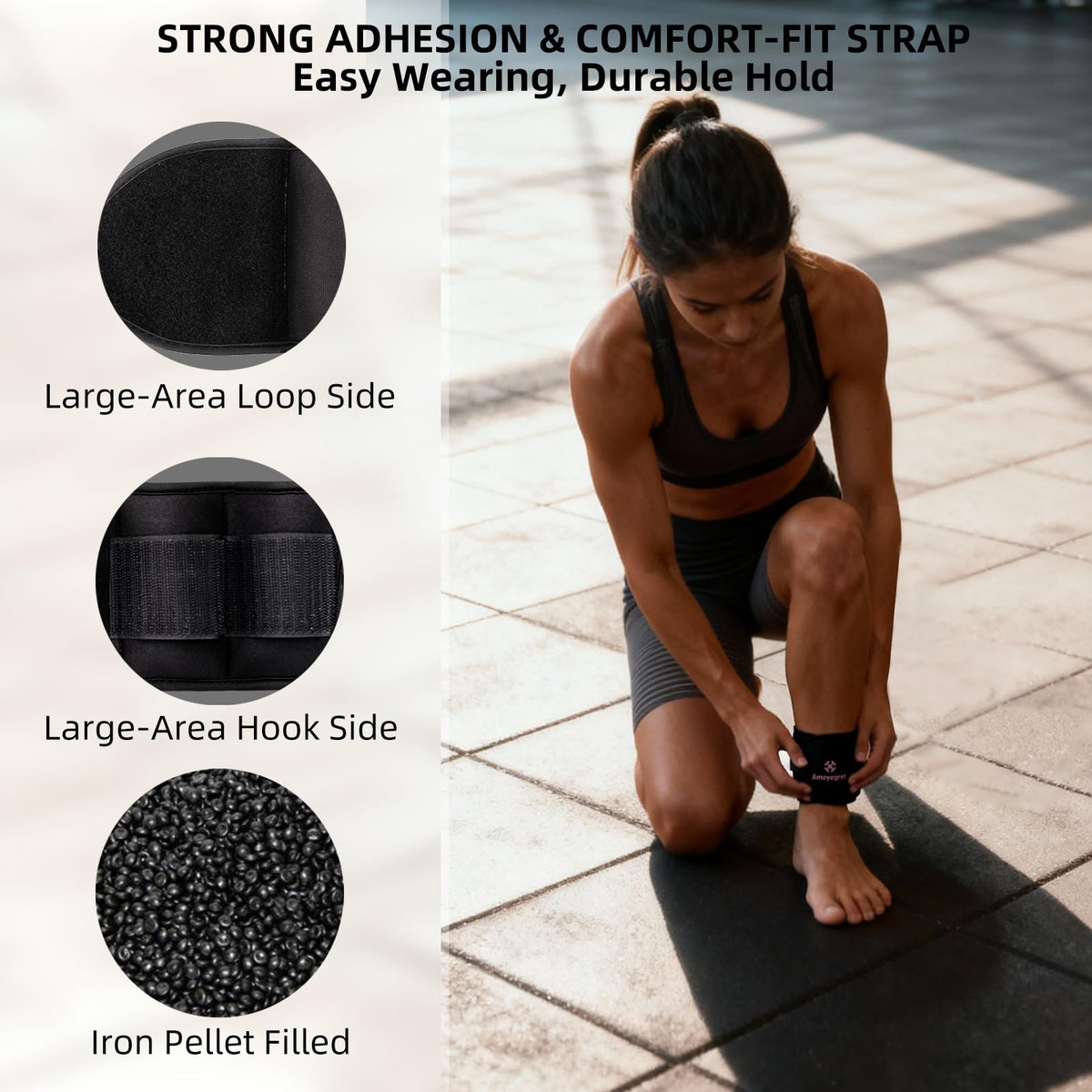 Ankle Weights, Wrist & Leg Weights Set N137