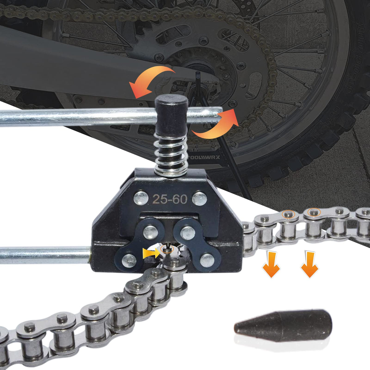 Roller Chain Breaker Cutter Tool P980