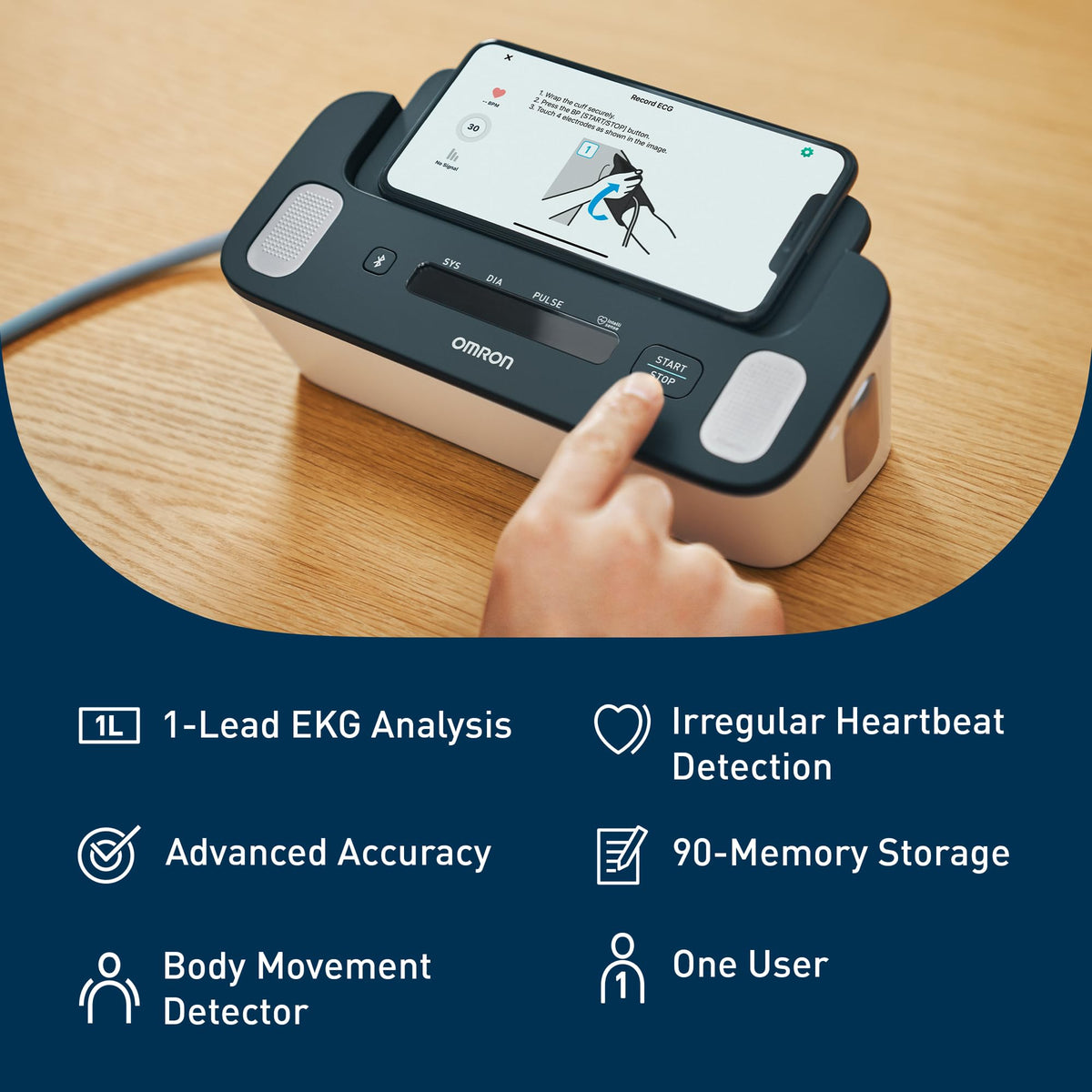 Blood Pressure Monitor + EKG S17337