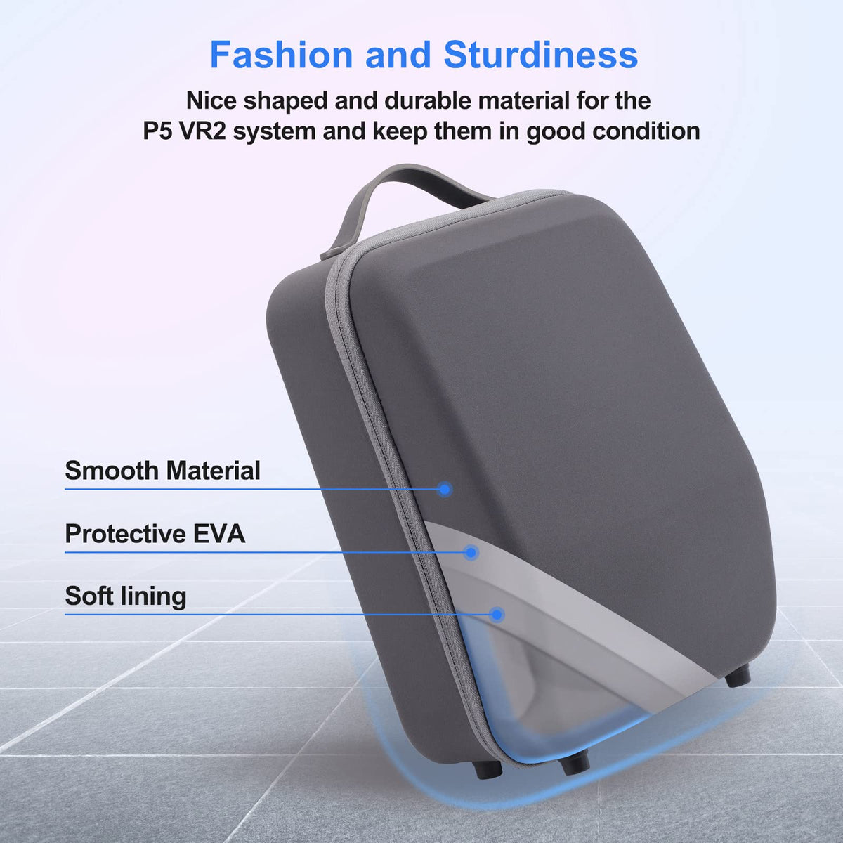 Hard Case for Playstation VR2 with Shoulder Strap A661