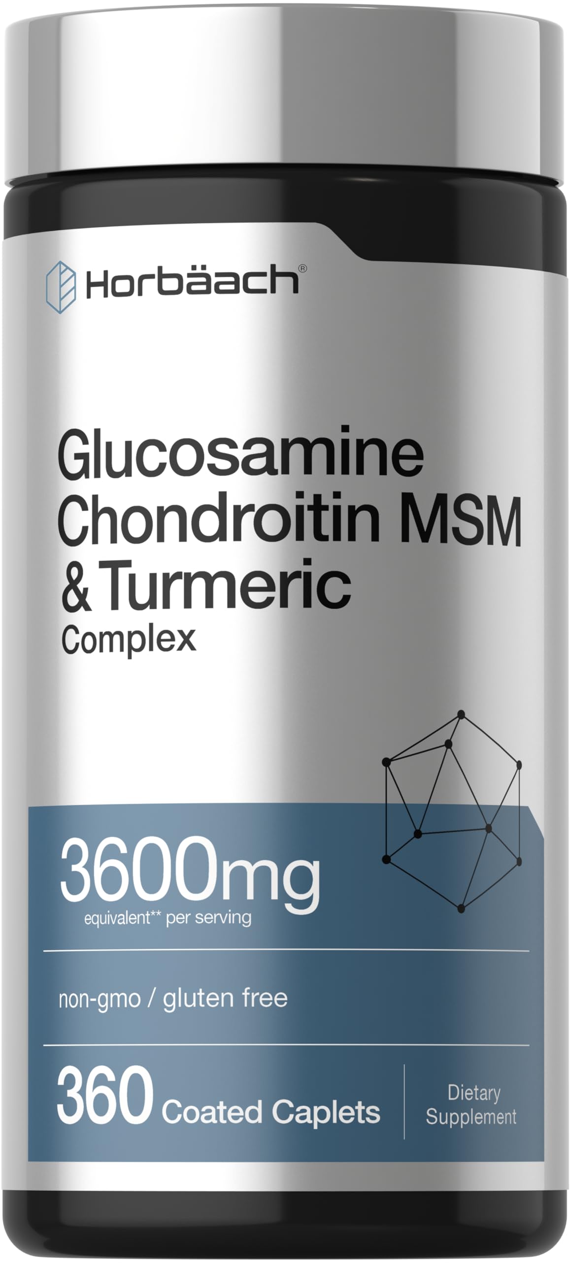 Glucosamine Chondroitin MSM 360 Caplets D7874