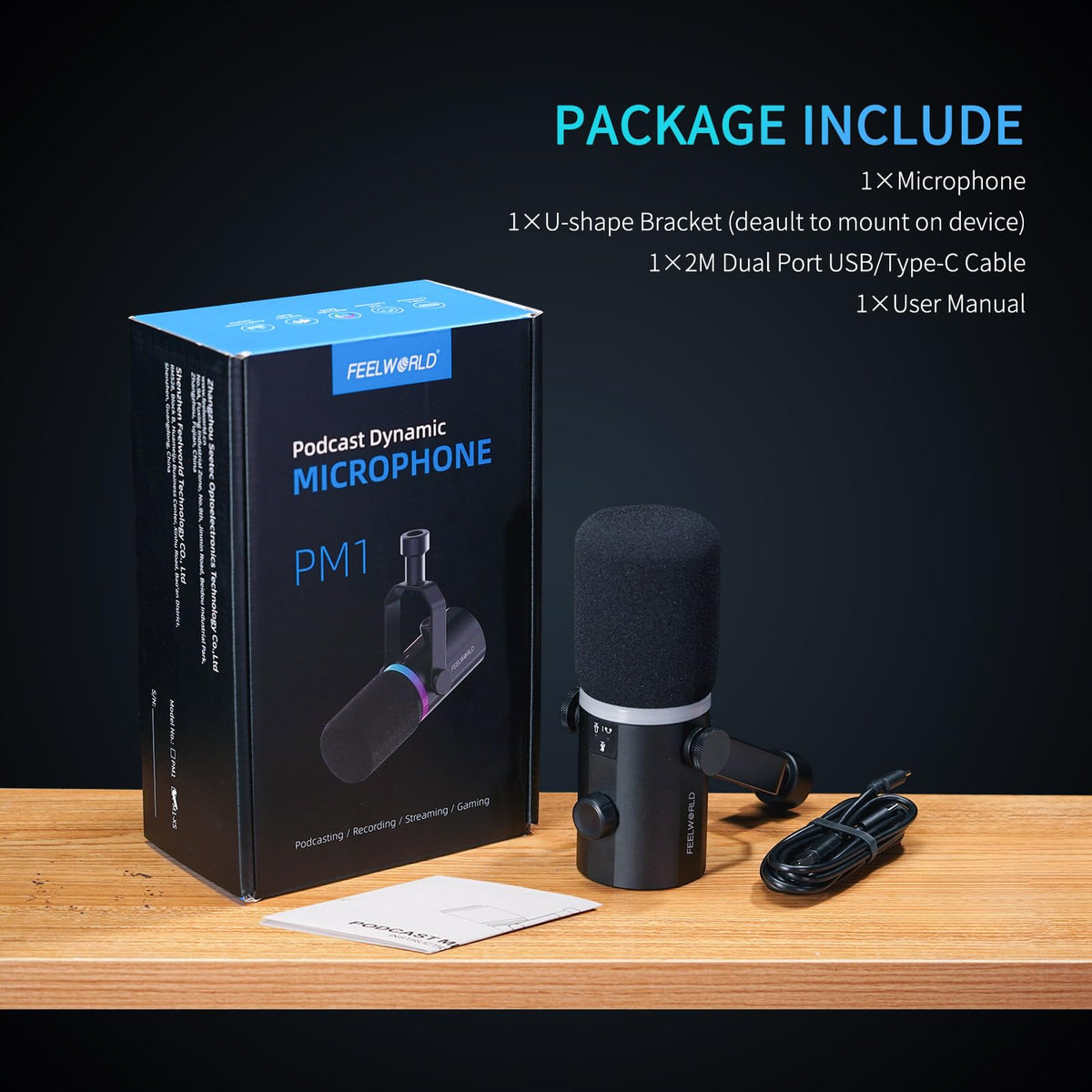 Black Metal Dynamic Microphone B621