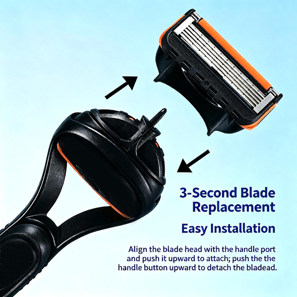 5 Layer Razor Blade Refills 12-Piece Set V432180