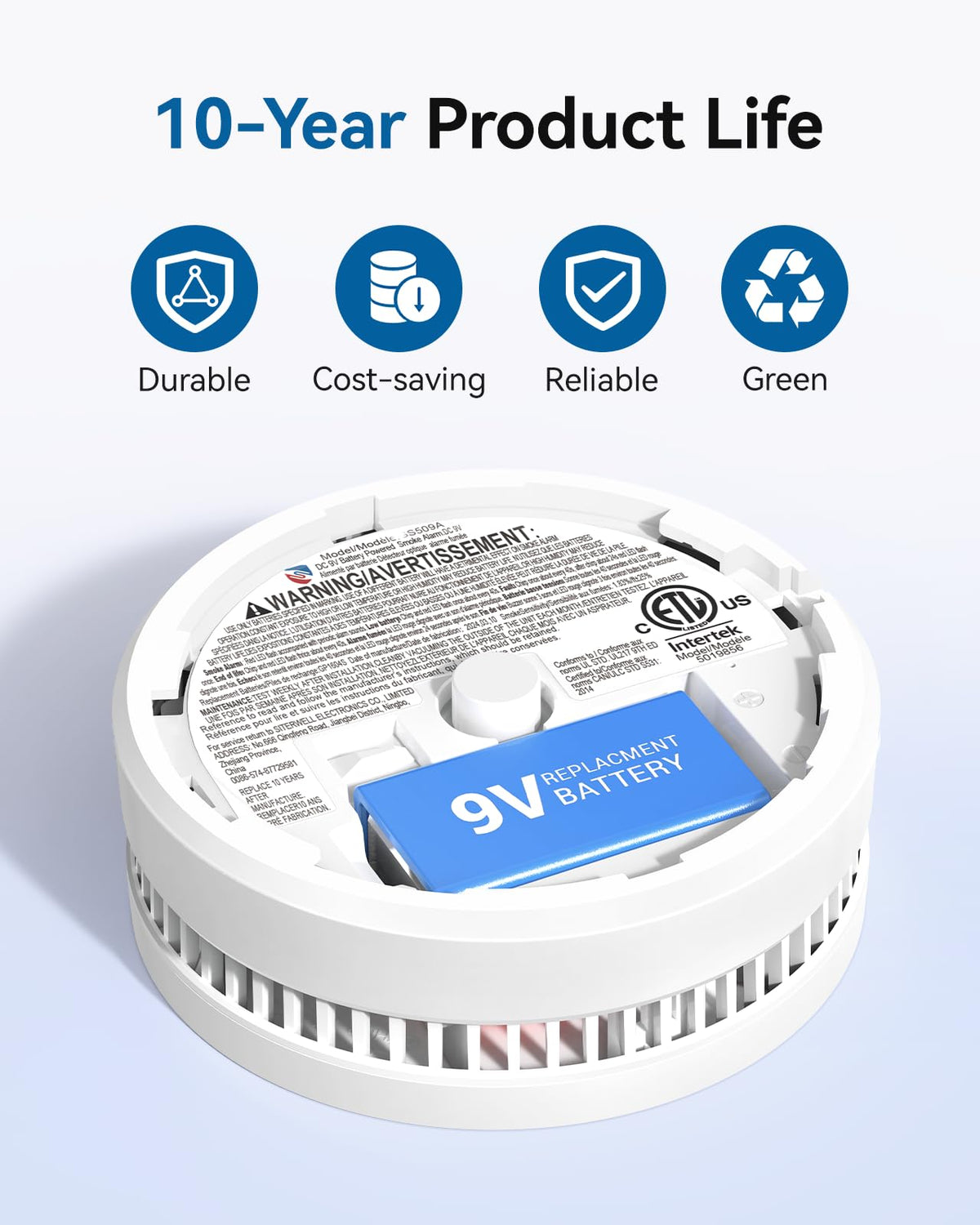 Smoke Detector Fire Alarm O710058