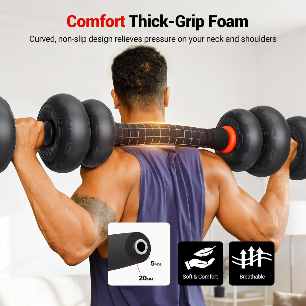 Adjustable Dumbbell Set with Connector W551